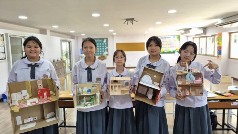 นักเรียนโรงเรียนสาธิตมหาวิทยาลัยราชภัฏเพชรบูรณ์ ร่วมกิจกรรมการเรียนรู้ในหัวข้อ “MY HOUSE MY HOME”